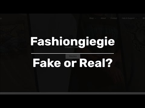 fashiongiegie.com (Uniqueness Shopping Scam) | Fake or Real?