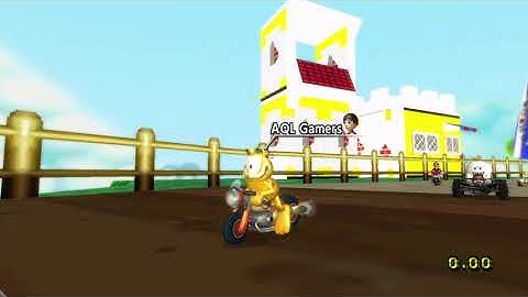 Mario Kart Wii (Fusion) Custom Tracks - Mirror (1 Player) #155 with Garfield