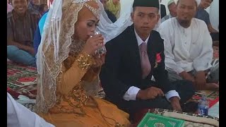 Alhamdulillah...Nikah Dengan Mahar Segelas Air Putih - Aceh