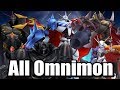 All Omnimon Type Digimon