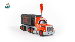 Kamion s radnim kovčegom Black&Decker Truck Smoby