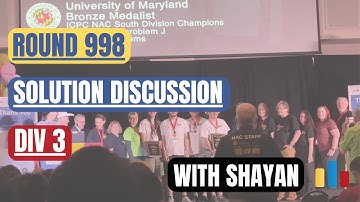 Codeforces Round 998 (Div 3) — Solution Discussion