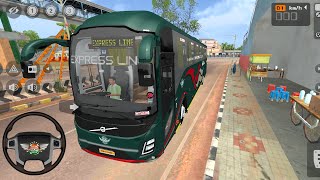 💥VOLVO 9600 BUS DRIVING 🚍🧑‍✈️ | Bus Simulator India - 2026 Android Game EXPRESS LINE screenshot 2