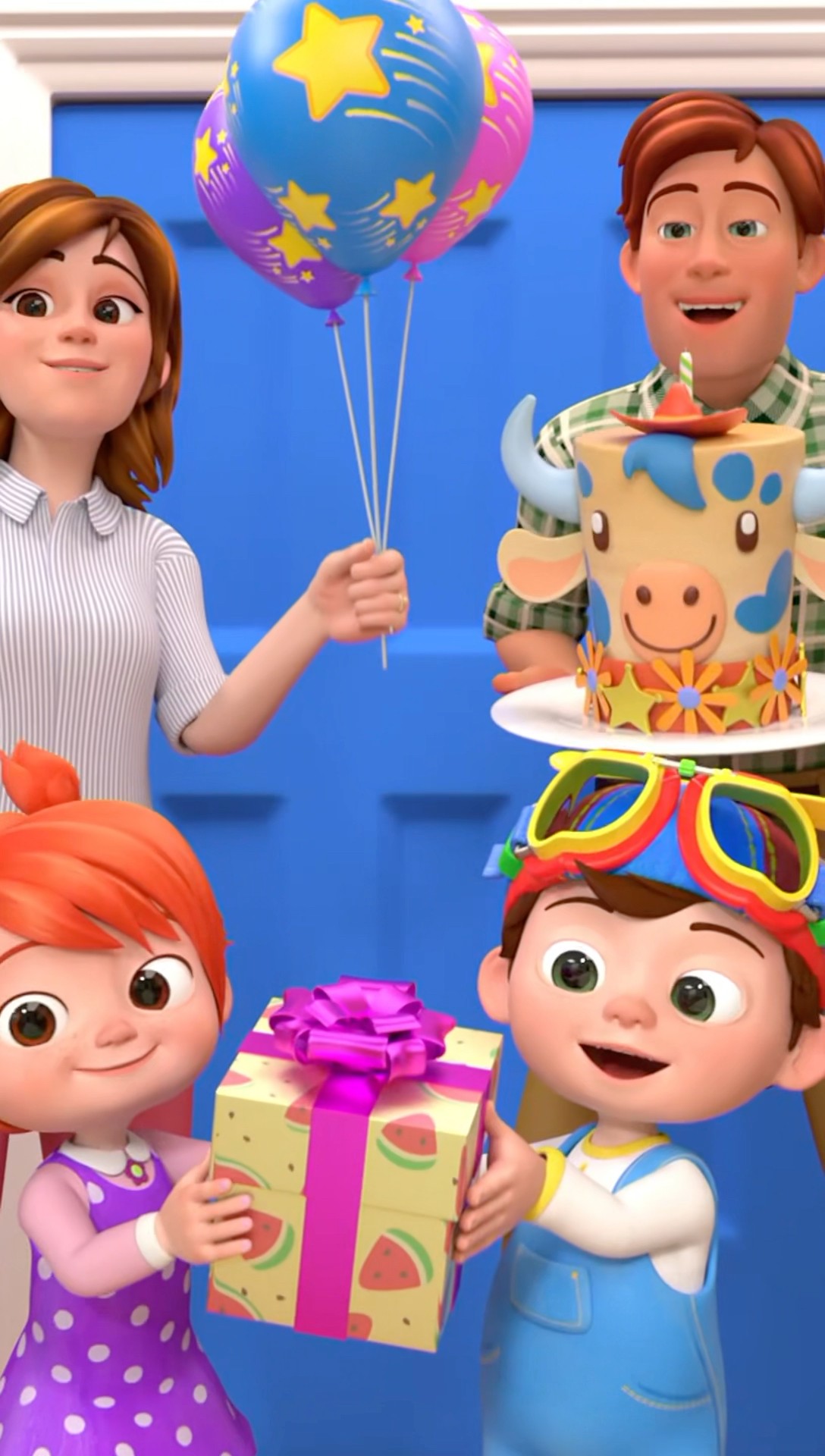 Happy Birthday SURPRISE ??! Wait for it...#cocomelon #shorts
