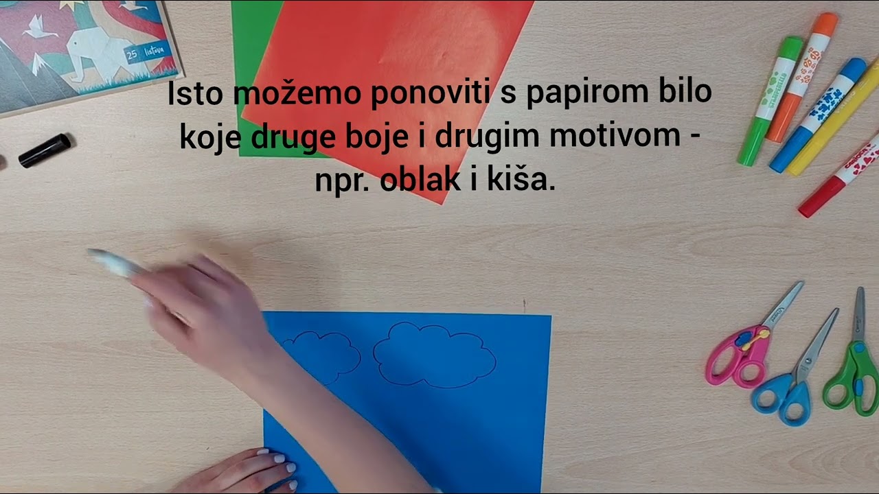 Vježbe za finu motoriku rezanje škarama
