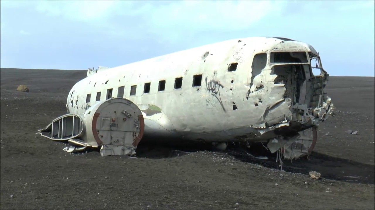 Crashed DC 3 Plane Iceland YouTube