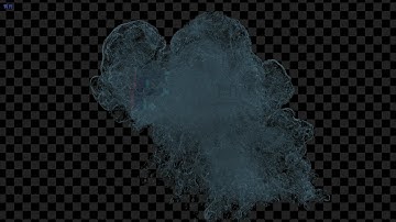 Houdini underwater bubbles rise hip file