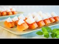 Papaya and Coconut Panna Cotta 木瓜椰子奶冻