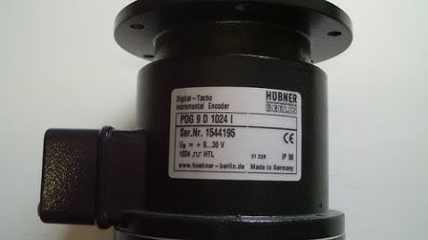 Baumer Encoder Dubai Stock Hübner Hubner Berlin OG 9D 1024 I , OG9D , OG9D1024I , OG9 D 1024 I