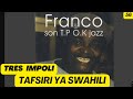 Très Impoli Luambo Makiadi Tafsiri Ya Swahili 