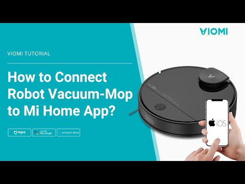 Viomi Robot Vacuum-Mop Quick Start - How to Connect WiFi and Link with MiHome App - For iOS