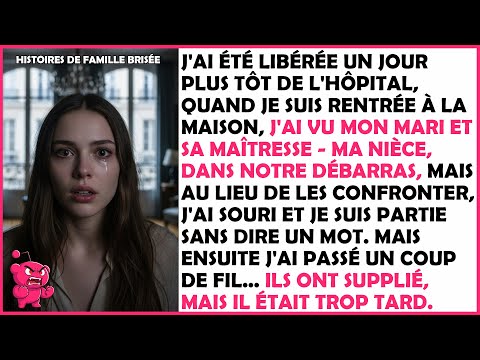 Libérée un jour plus tôt de l'hôpital, j'ai trouvé mon mari avec sa maîtresse chez moi.