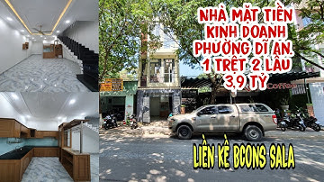 Bán Nhà Mặt Tiền Kinh Doanh Đường Phan Bội Châu ( 303 ) 1 Trệt 2 Lầu Phường Dĩ An Tp Dĩ An