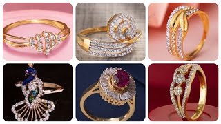 ... latest gold diamond ring designs 2020 | beautiful ladies d...