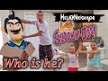 Hello Neighbor in Real Life vs Scooby Doo!!! Mystery Inc Toy Scavenger Hunt with Baldi!!!