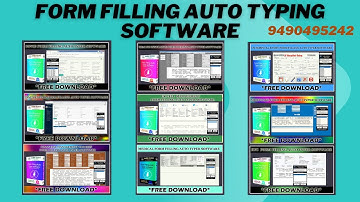 Form Filling Auto Typing Software