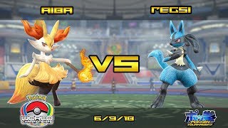 Aiba (Braixen) vs Regsi (Lucario) - Pokken DX WCS Japan Qualifier Aiba (Braixen) vs Regsi (Lucario) - Pokken DX WCS Japan Qualifier