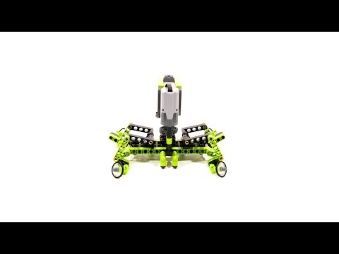 Strange yellow-green creature / 黄緑色の奇妙な生命体 : LEGO Technic