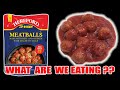Hereford ready to eat meatballs with spaghetti sauce 