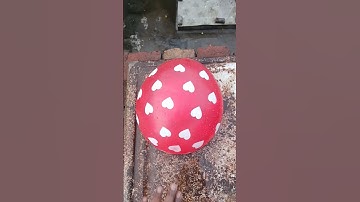 Beautiful Pop Love💥❤️🔥 Water Balloons popping Reverse Asmr satisfying #balloon #poppballons #shorts