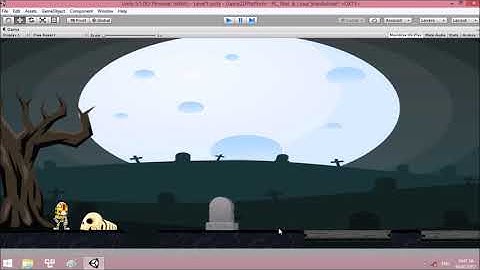 Lập trình Game Unity 2d đi màn Bài 4  Tạo viên đạn và hiệu ứng nổ