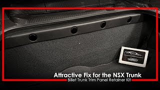 ScienceofSpeed Billet Trunk Trim Panel Retainer Kit