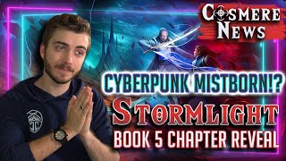 Cyberpunk Mistborn Era Announcement & Stormlight Book 5 Reading | Cosmere News