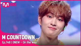 [ONEW - On the way] Comeback Stage | #엠카운트다운 EP.748 | Mnet 220414 방송