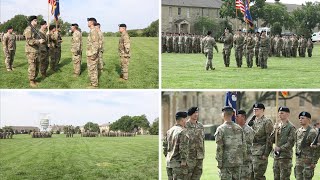 3-1 AHB holds a change of command ceremony on Fort Riley, Kansas.