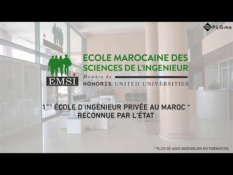 PLG : Vidéo promotionnelle du nouveau site de l'EMSI Rabat