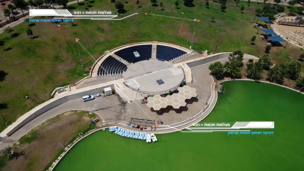 פארק ענבה במודיעין: העיר החכמה הראשונה של בזק