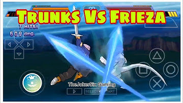 Trunks Vs Frieza | Dragonball Z: Shin Budokai Gameplay