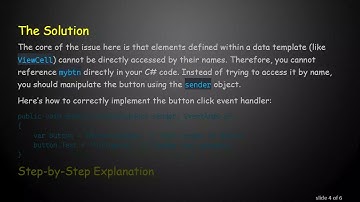 How to Properly Bind the Button.text Property in Xamarin.Forms Event Handlers