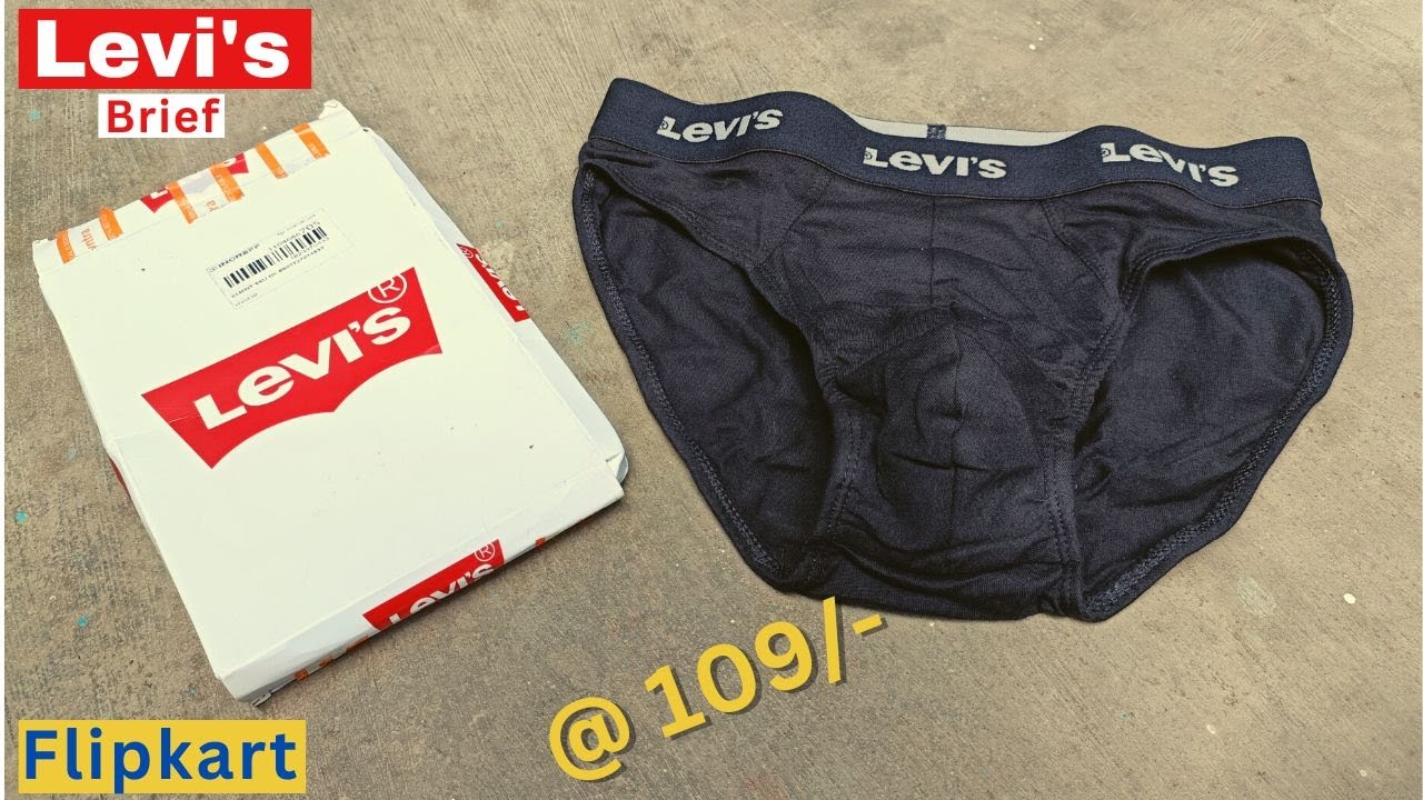 LEVI'S Solid Men Brief Review - YouTube