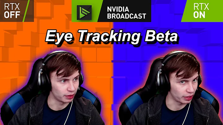 Teste de Contato Visual com Nvidia Broadcast!