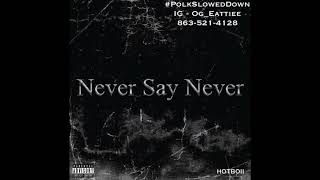 Hotboii - Never Say Never #SLOWED