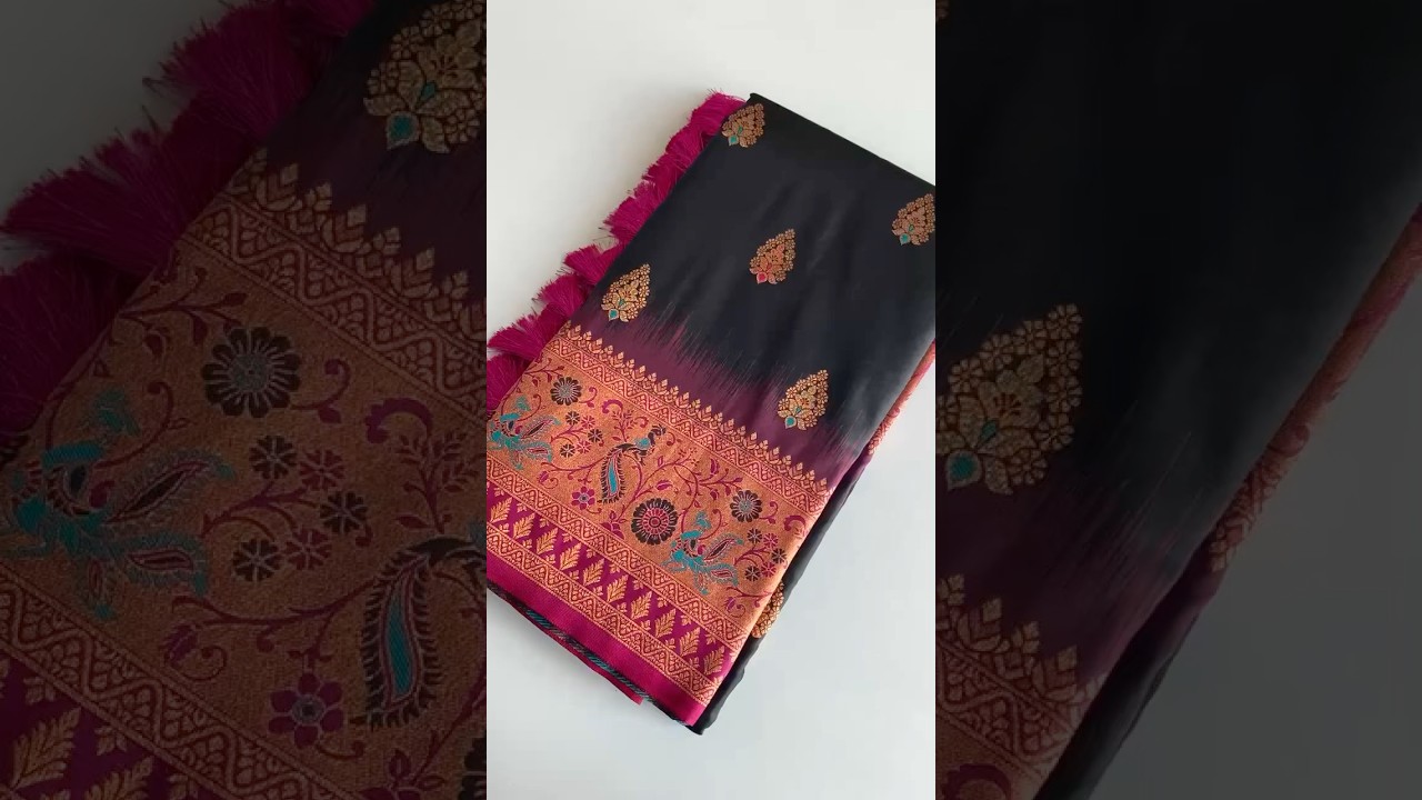 Paithani Silk Meenakari Soft Silk Saree