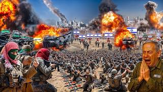 Irani fighter jets, Drone &amp;Tanks Brutal Attack On Israeli Military Weapon Convoy Bases in GTA-V