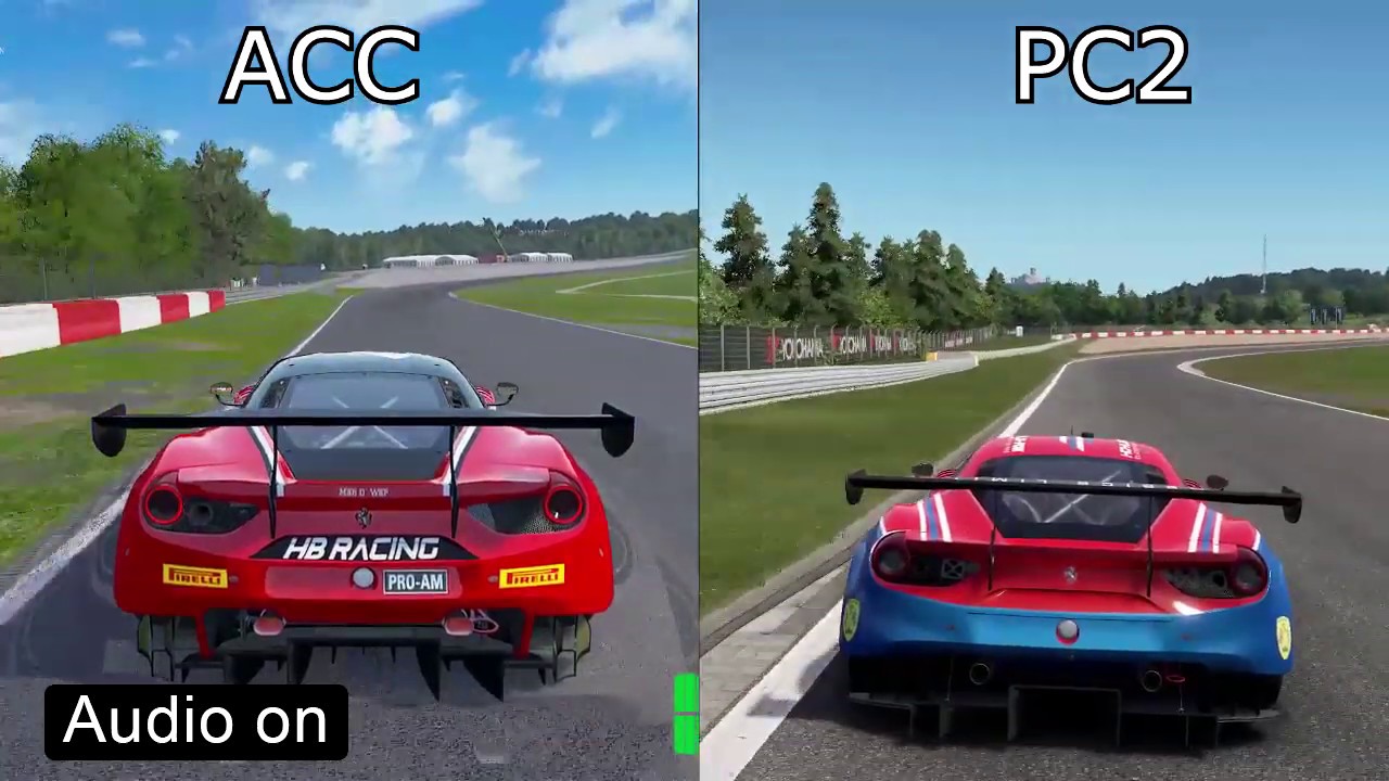 Assetto Corsa Competizione Vs Project Cars 2 Ferrari 488 Gt3 Sound