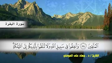 سورة البقرة من ( ايه 189 ) الى ( ايه 202 ) بصوت القارئ د.جهاد المومني