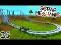 CONSTRUCTION D'UN ROLLER COASTER ! | Scrap Mechanic ! #Ep35