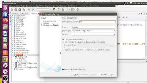 Web Service Aula 1 - Nosso primeiro WS em Java.