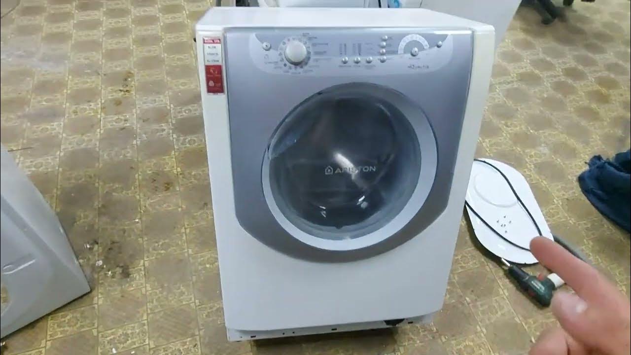 Hotpoint-Ariston. Аристон. Замена подшипника. Обзор стиральной машинки ...