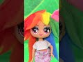 My Little Pony Humanization / Rainbow Dash LOL OMG DIY #shorts