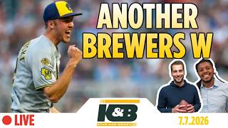 LIVE REACT: Brewers Win Game One of Doubleheader | Lara Makes Debut Tonight