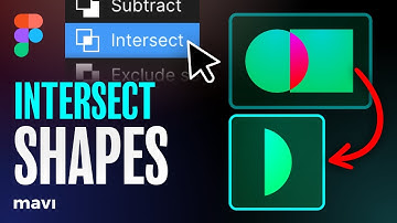 Figma Basics: How To INTERSECT SHAPES (Tutorial)