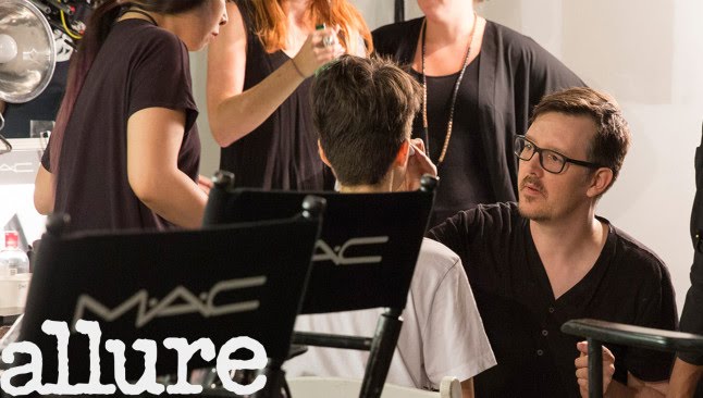 Kabuki Recreates the Textured, Graphic Makeup at Zac Posen Show - 