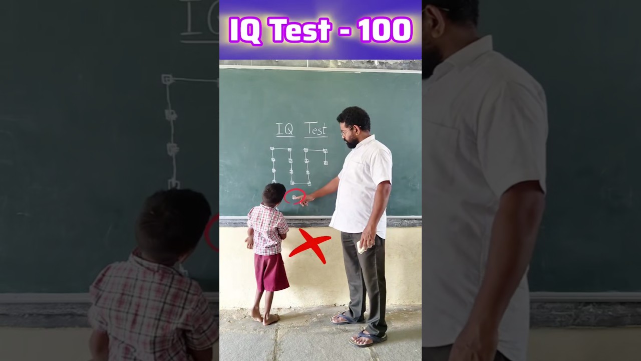 IQ TEST - 100 / Thank you all / innovative ideas #education #maths #youtubeshorts #viralshorts
