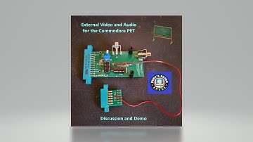 Revolutionizing the Commodore PET with External Video and Audio
