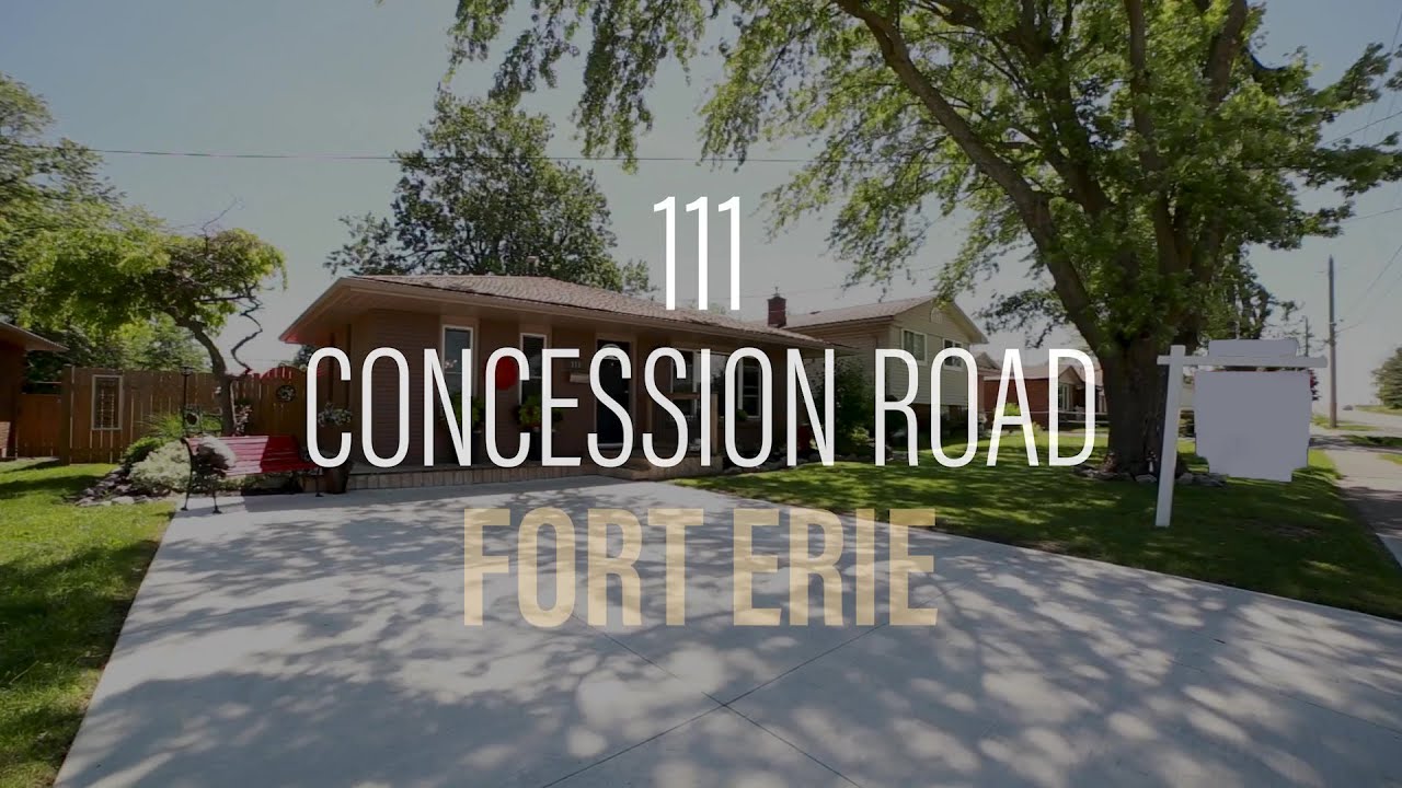 111 Concession Road, Fort Erie, ON YouTube